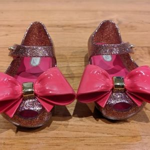 Toddler size 5 Mini Melissa Mary Jane's - red